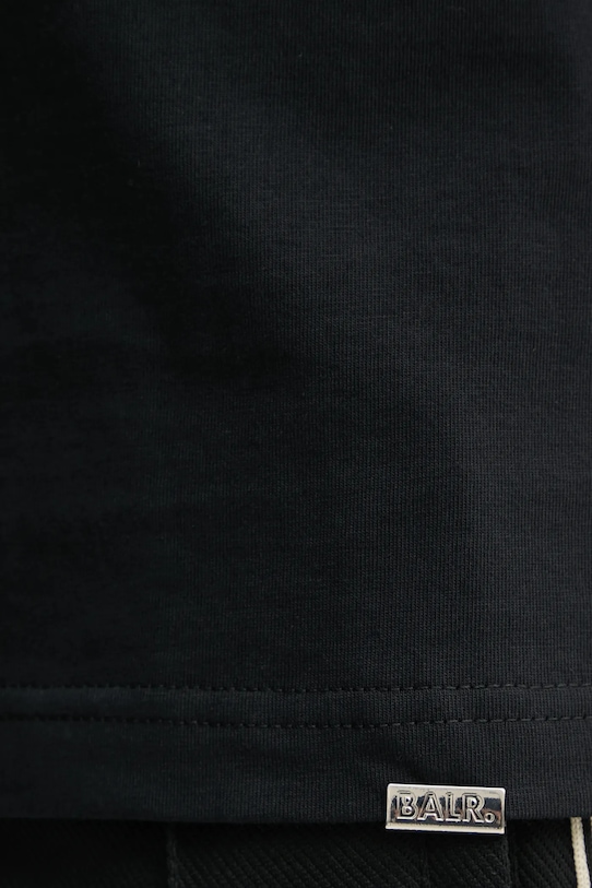 BALR. t-shirt bawełniany B1112.1286 czarny