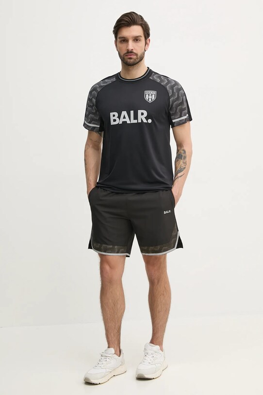BALR. t-shirt B1112.1304 czarny SS25