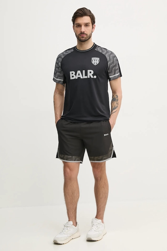 BALR. t-shirt B1112.1304 czarny SS25