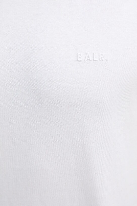 BALR. t-shirt bawełniany B1113.1004 biały