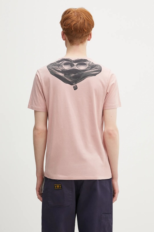 Odzież C.P. Company t-shirt bawełniany 18CMTS030A005100W różowy