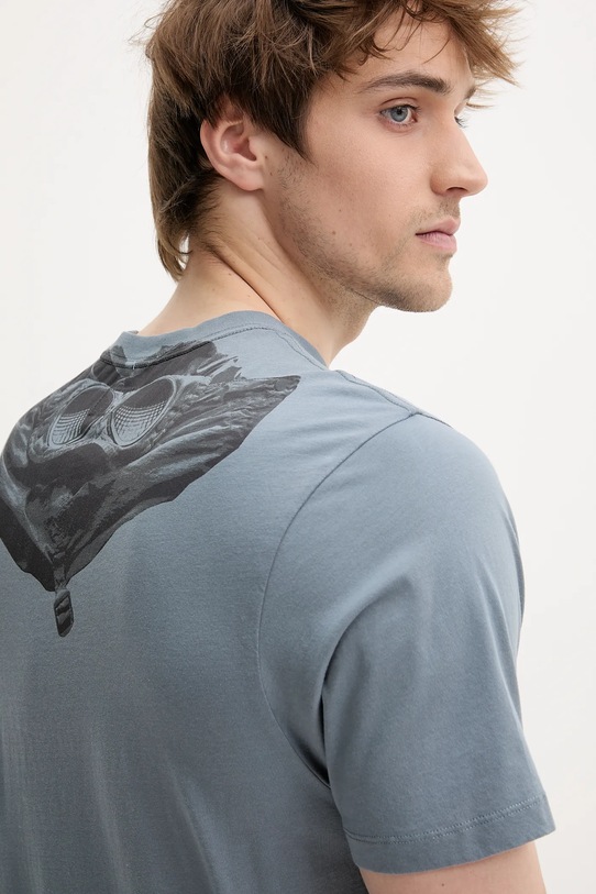 C.P. Company t-shirt bawełniany 18CMTS030A005100W szary