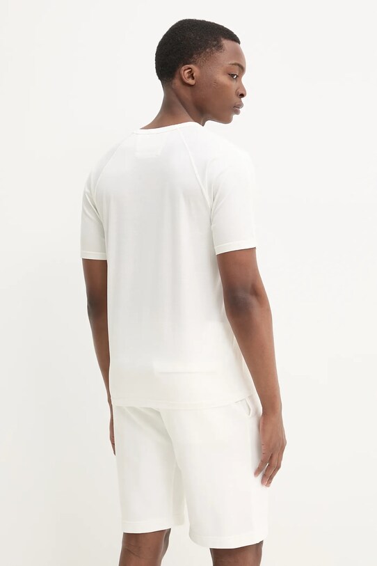 Îmbrăcăminte C.P. Company tricou din bumbac 18CMTS088A006374G bej