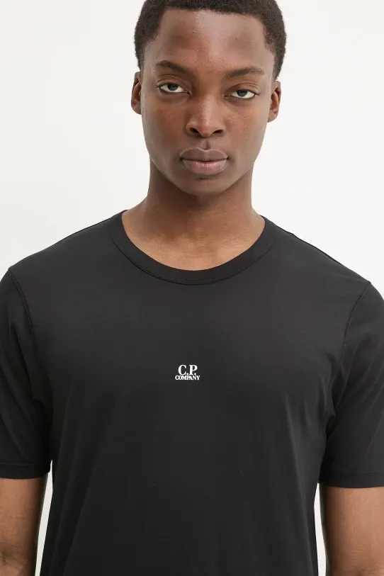 C.P. Company t-shirt in cotone nero 18CMTS088A006374G