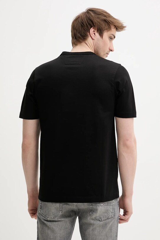 Îmbrăcăminte C.P. Company tricou din bumbac 18CMTS109A110301W negru