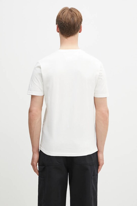 Одяг Бавовняна футболка C.P. Company 18CMTS318A005431G бежевий