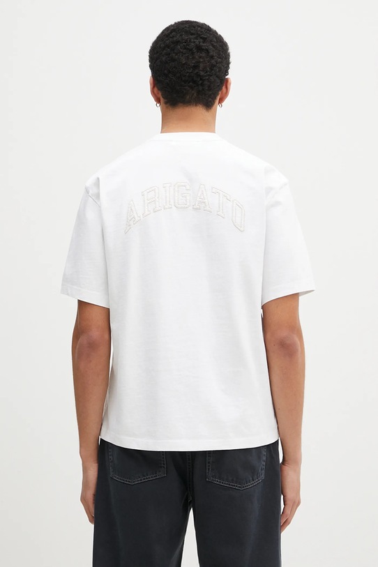 Axel Arigato t-shirt bawełniany Motto T-Shirt gładkie biały A3023001