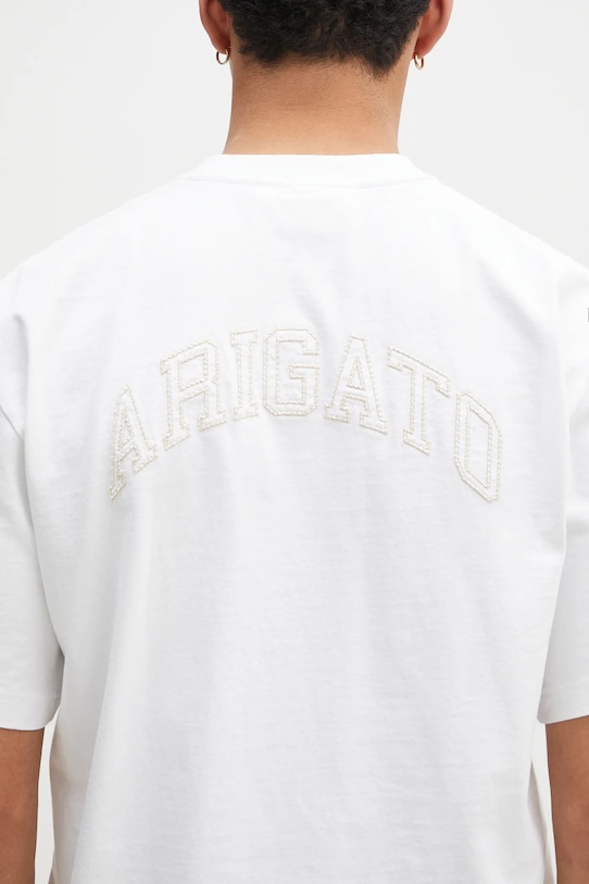 Axel Arigato t-shirt bawełniany Motto T-Shirt biały A3023001