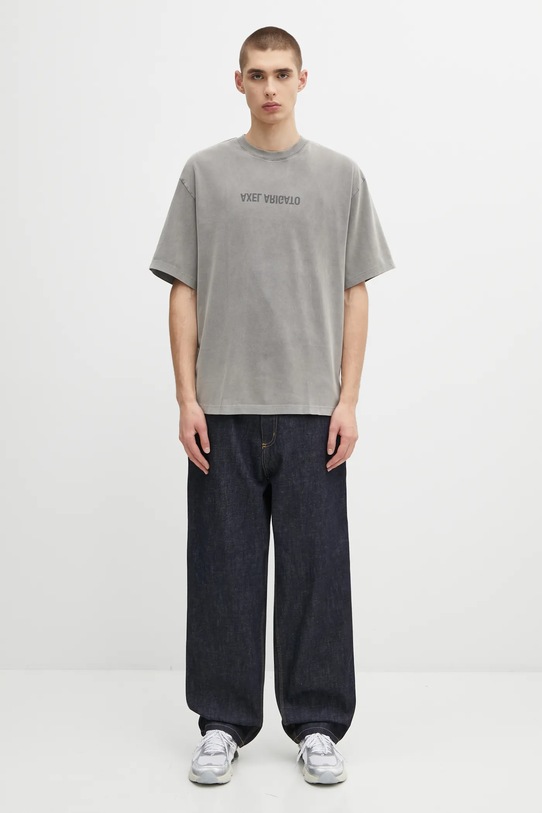 Axel Arigato tricou din bumbac Washed T-Shirt A3118002 gri
