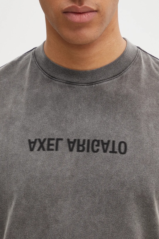 Axel Arigato cotton t-shirt Washed T-Shirt gray A3118004