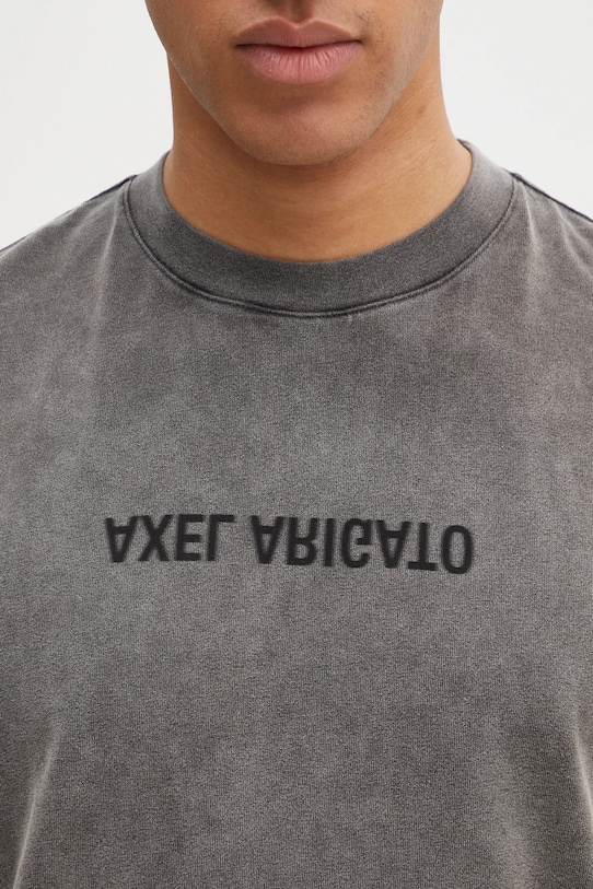 Axel Arigato cotton t-shirt Washed T-Shirt gray A3118004