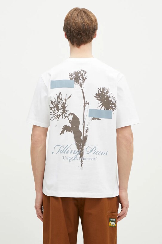 Clothing Filling Pieces cotton t-shirt Gardener 74499851901 white