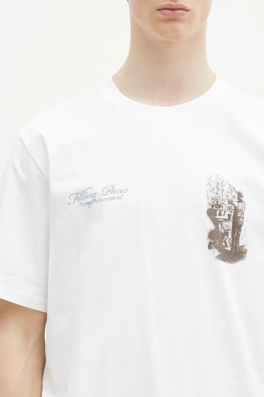 Filling Pieces cotton t-shirt Gardener white 74499851901