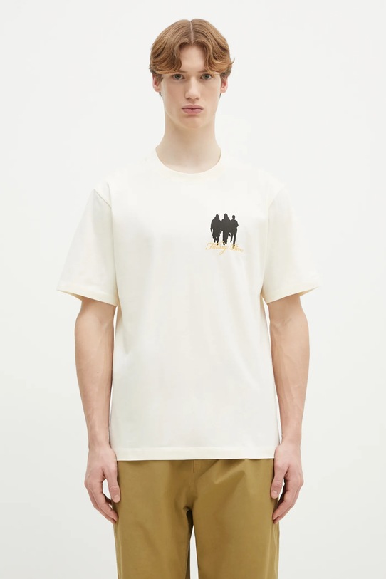 Одяг Бавовняна футболка Filling Pieces United by Generations 74499879936 бежевий