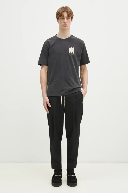 Filling Pieces t-shirt bawełniany United by Generations 74499870626 szary
