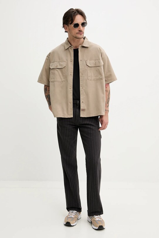 Хлопковая футболка Dickies DK0A4Z8TBLK1 чёрный SS25