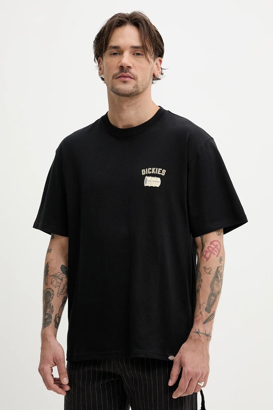 Одежда Хлопковая футболка Dickies DK0A4Z8TBLK1 чёрный