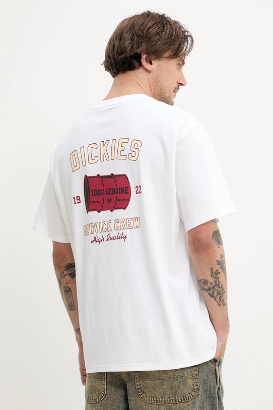 Îmbrăcăminte Dickies tricou din bumbac DK0A4Z8T0WH1 alb