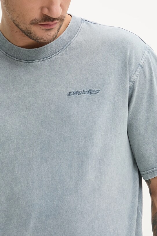Dickies tricou din bumbac albastru DK0A866BG701