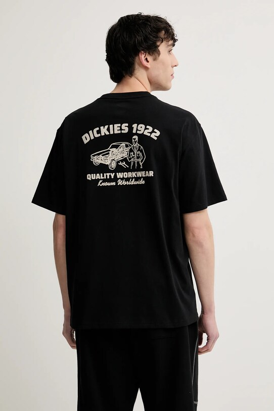 Dickies t-shirt in cotone rilassato nero DK0A4Z96BLK1