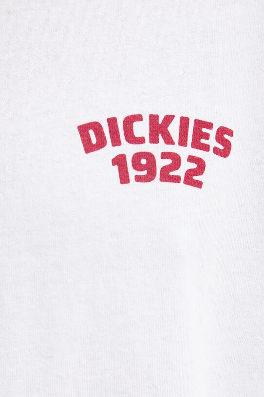 Памучна тениска Dickies DK0A4Z960WH1 бял