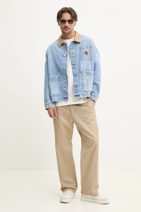 Bavlněné tričko Dickies DK0A4Z8VC481 béžová SS25