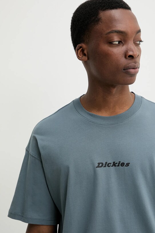 Хлопковая футболка Dickies серый DK0A4YRNG701