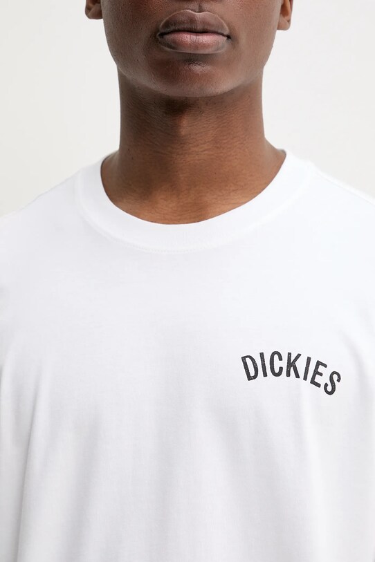 Dickies tricou din bumbac DK0A4Z990WH1 alb