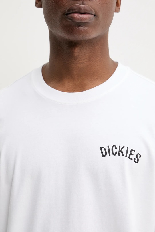 Bavlnené tričko Dickies DK0A4Z990WH1 biela