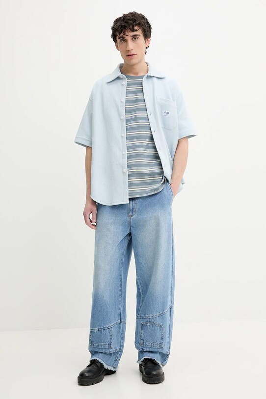 Dickies t-shirt in cotone DK0A4Z8SG701 grigio SS25