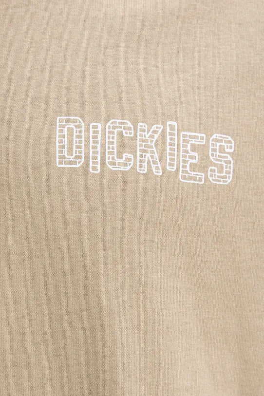 Dickies t-shirt bawełniany DK0A4Z8R0DS1 beżowy