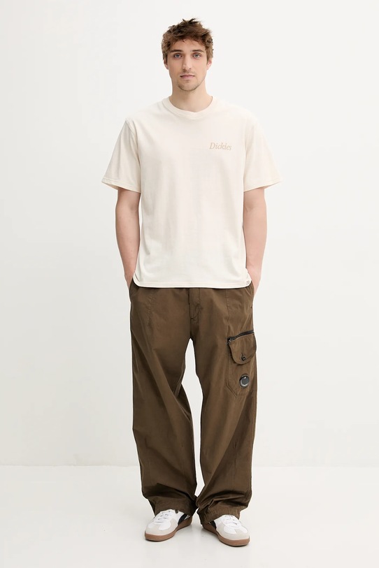 Хлопковая футболка DK0A4Z92F901 бежевый SS25