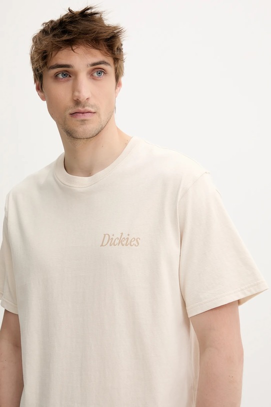 Хлопковая футболка бежевый DK0A4Z92F901