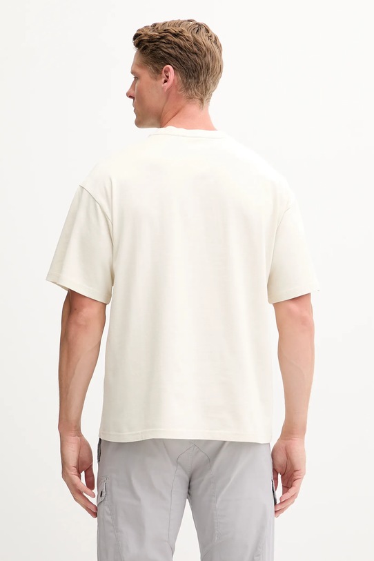 Odzież Napapijri t-shirt bawełniany S-Tusco NP0A4IEEN1J1 beżowy