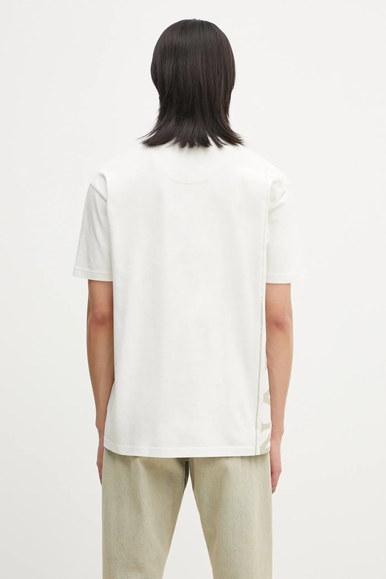 Ruházat Napapijri pamut póló S-Rivalto NP0A4IELN1A1 fehér