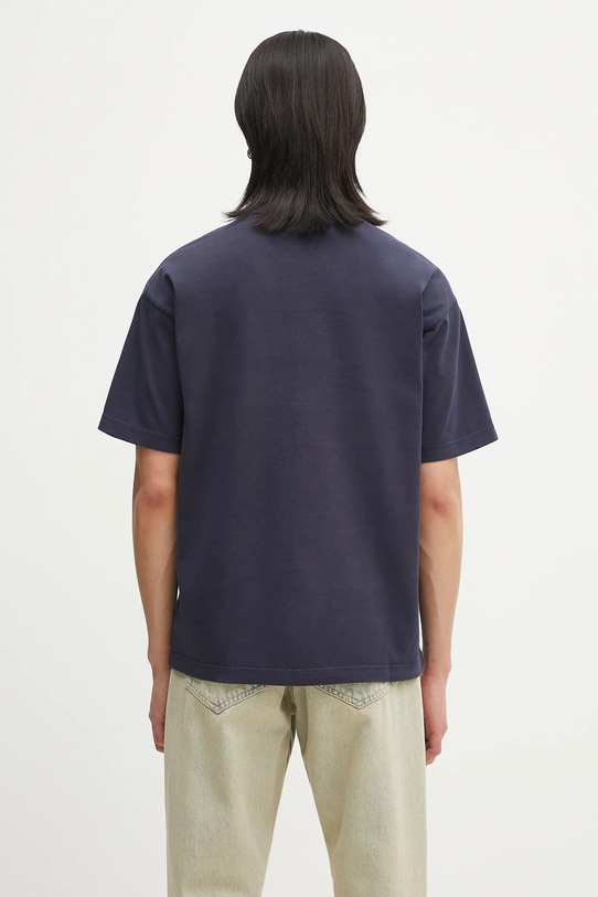 Îmbrăcăminte Napapijri tricou din bumbac S-Cortona NP0A4ILQ1761 bleumarin