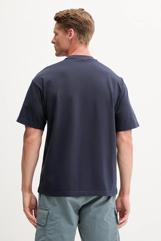 Ruházat Napapijri pamut póló S-Cortona NP0A4ILQ1761 sötétkék