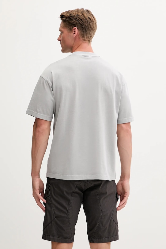 Odzież Napapijri t-shirt bawełniany S-Cortona NP0A4ILQH621 szary