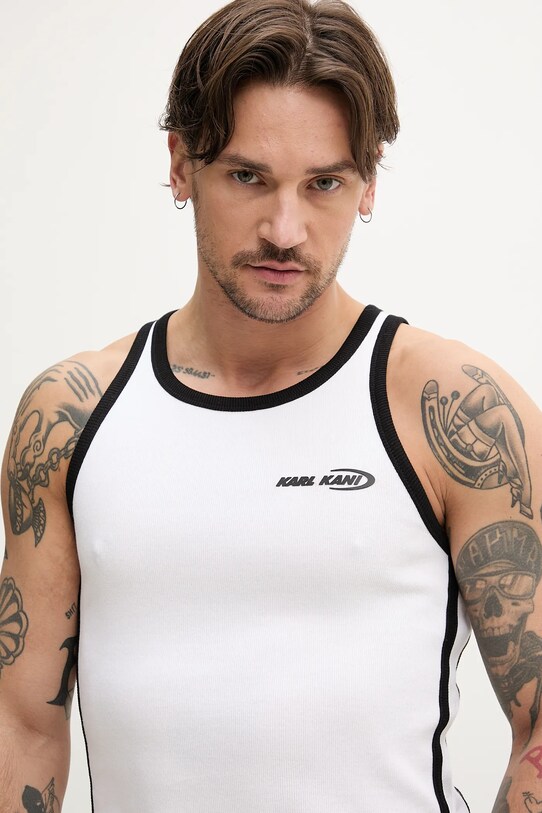 Karl Kani tricou alb 60310050.