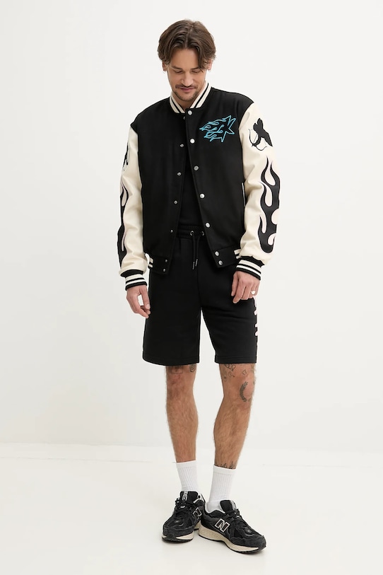 Karl Kani t-shirt 60310051 czarny SS25
