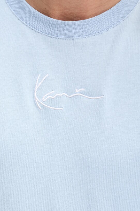 Karl Kani t-shirt bawełniany 60300338 niebieski