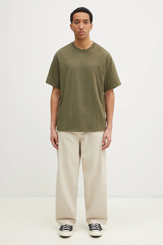 Βαμβακερό μπλουζάκι Dickies Clancy Heavyweight Tee Ss Military Gr πράσινο DK0A4Z4LMGR1