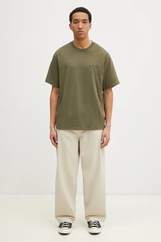 Bavlnené tričko Dickies Clancy Heavyweight Tee Ss Military Gr zelená DK0A4Z4LMGR1