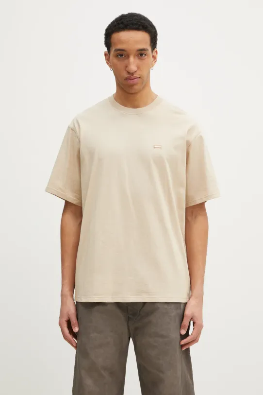 Dickies cotton t-shirt Clancy Heavyweight Tee Ss Irish Cream relaxed beige DK0A4Z4LF951