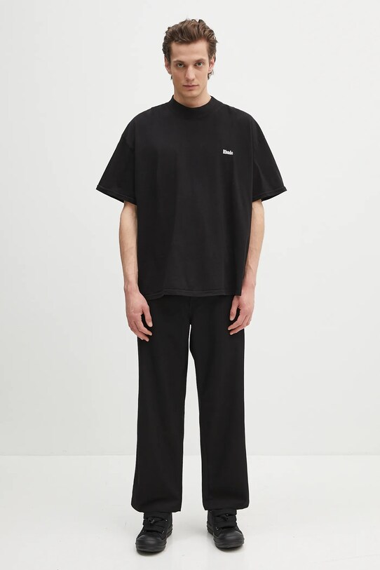 RHUDE t-shirt bawełniany Classique RHPS25TT16012 czarny
