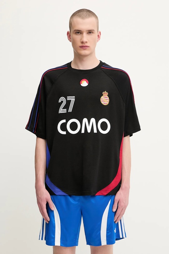 RHUDE t-shirt 27 Jersey rilassato nero RHSS25TT03230