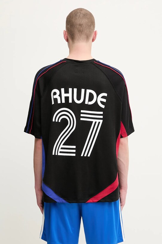 Oblečenie Tričko RHUDE 27 Jersey RHSS25TT03230 čierna
