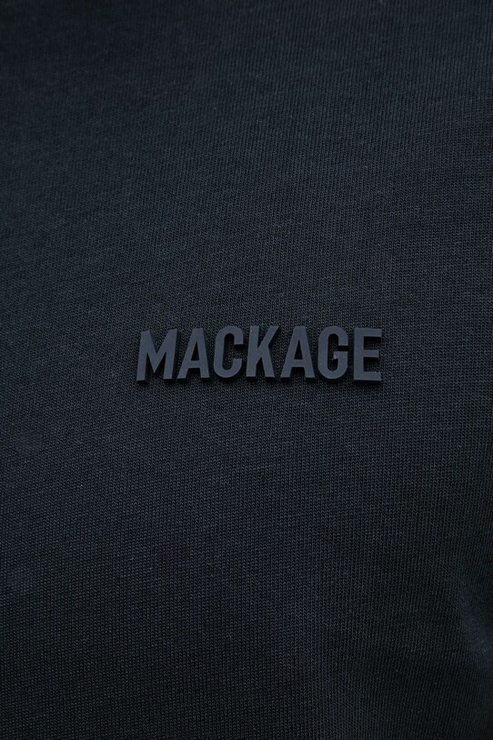 MACKAGE t-shirt bawełniany TEE.R granatowy