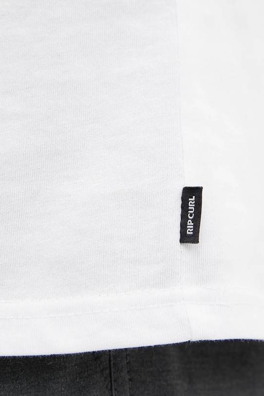 Bavlněné tričko Rip Curl bílá 0OEMTE