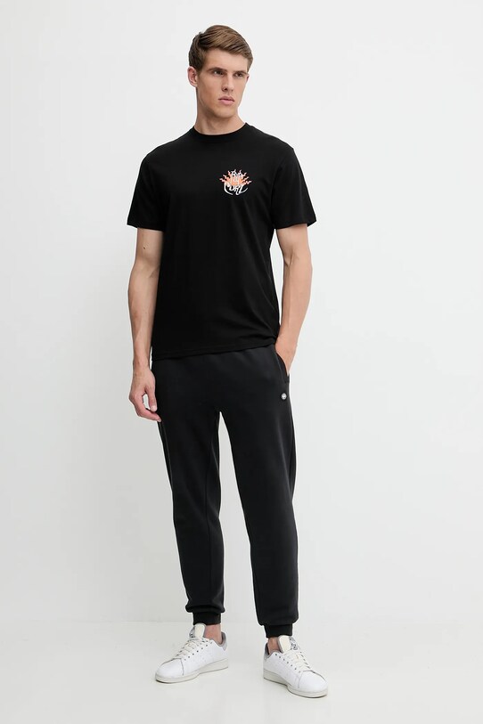 Rip Curl t-shirt bawełniany DAZED 0OFMTE czarny SS25